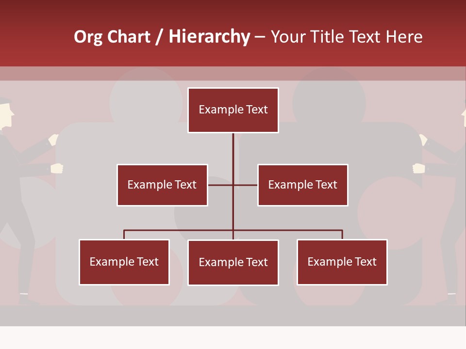 Ladder Teamwork Move PowerPoint Template