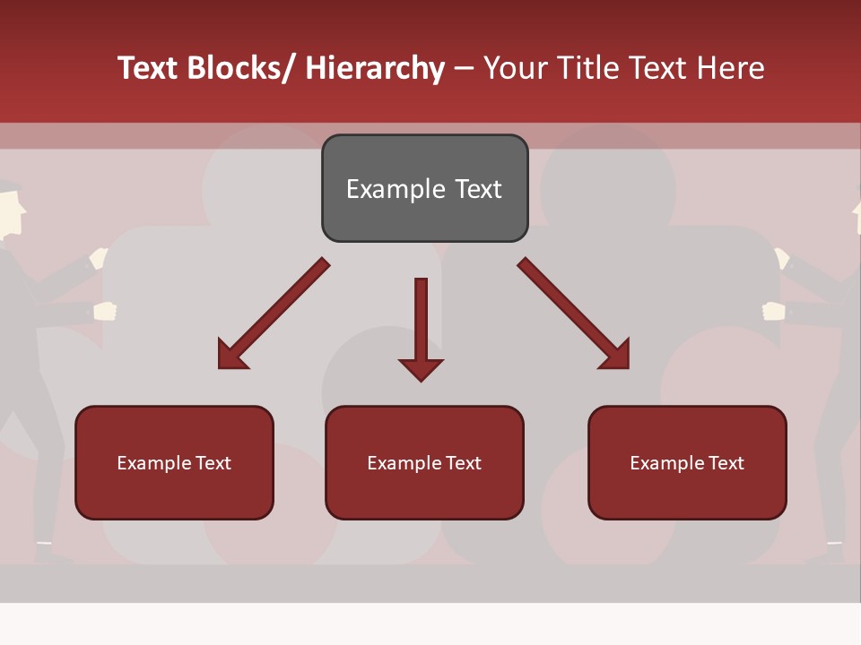 Ladder Teamwork Move PowerPoint Template