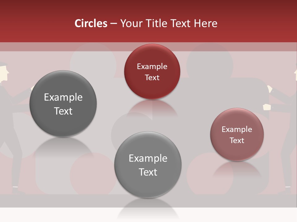 Ladder Teamwork Move PowerPoint Template