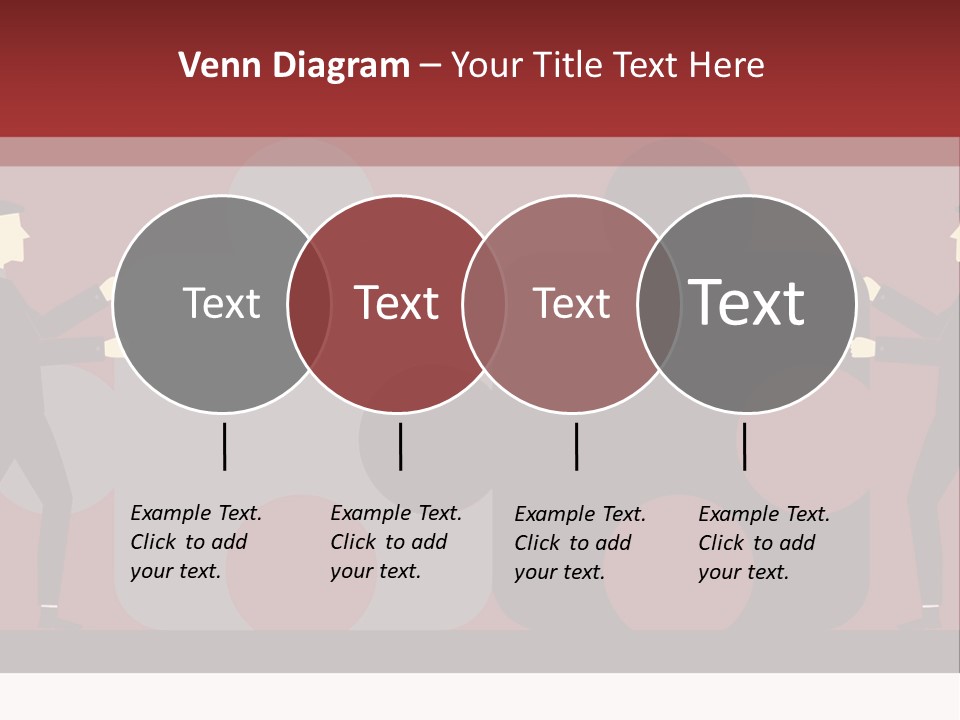 Ladder Teamwork Move PowerPoint Template