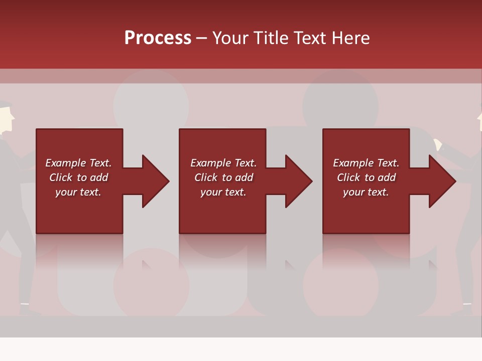 Ladder Teamwork Move PowerPoint Template
