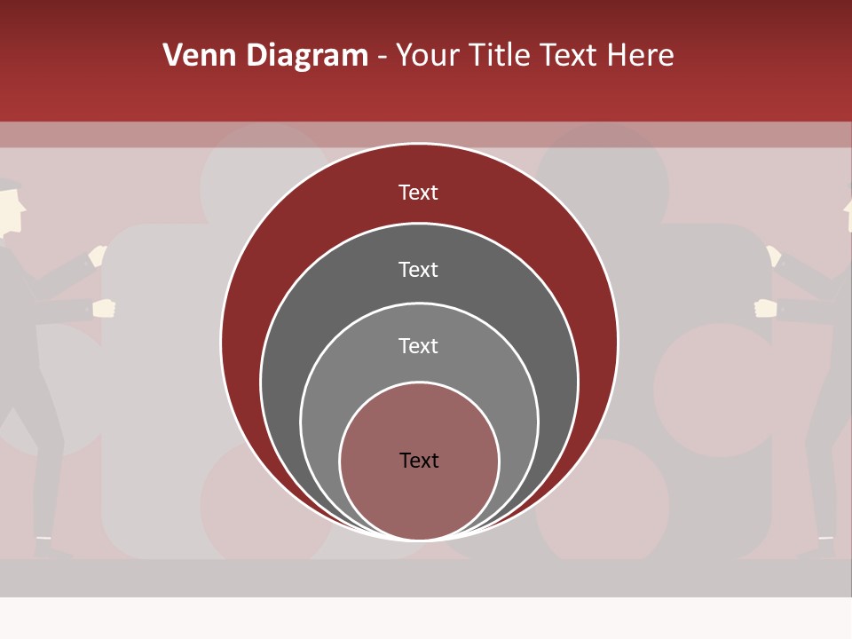 Ladder Teamwork Move PowerPoint Template