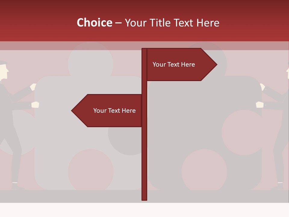Ladder Teamwork Move PowerPoint Template