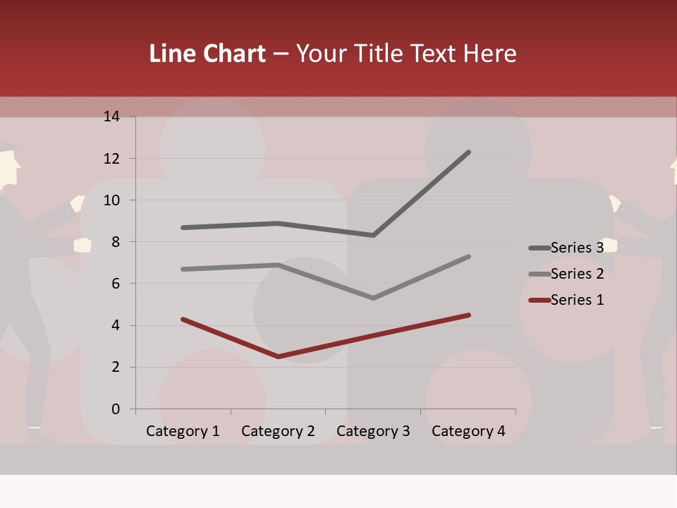 Ladder Teamwork Move PowerPoint Template