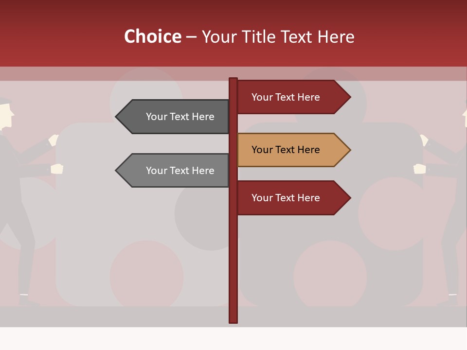 Ladder Teamwork Move PowerPoint Template