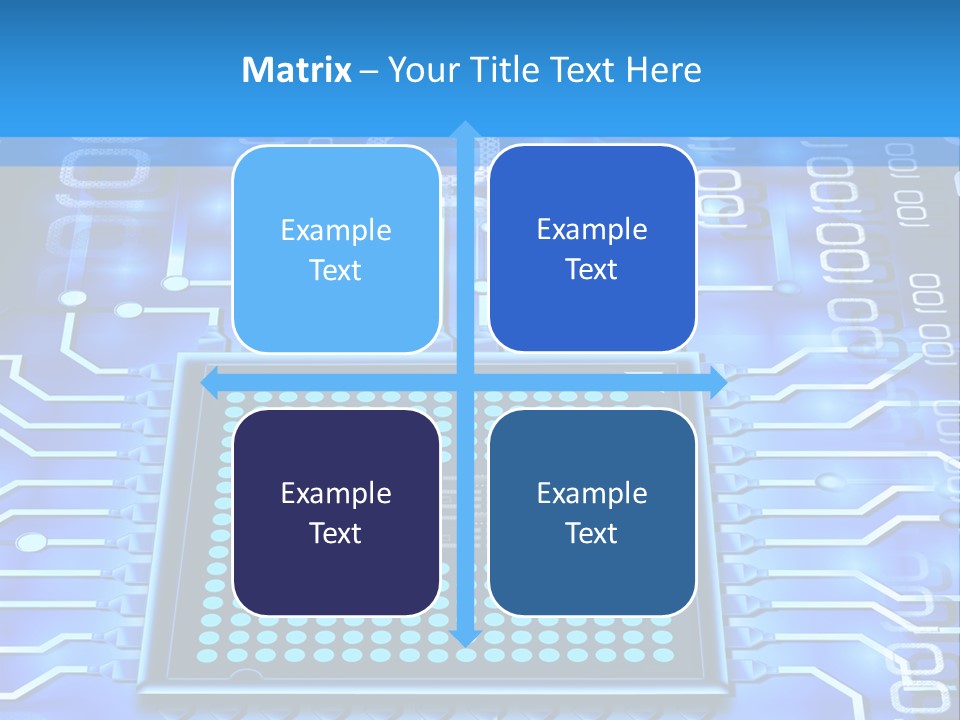 Integrated Digital Information PowerPoint Template