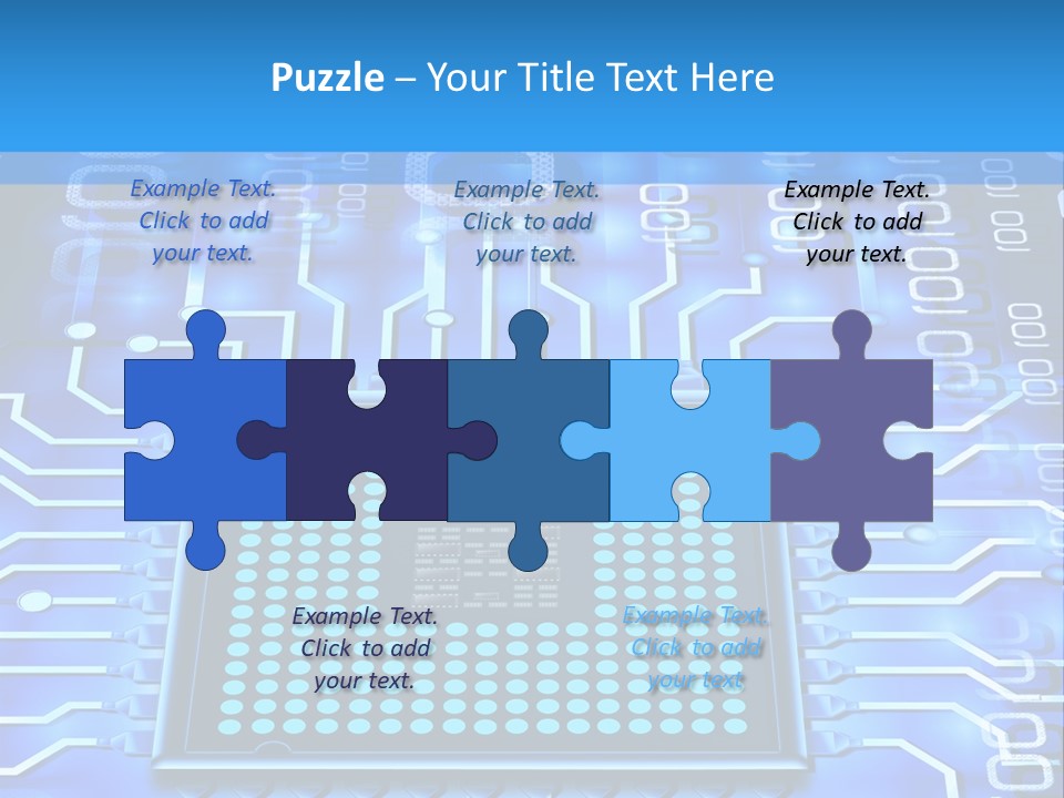 Integrated Digital Information PowerPoint Template