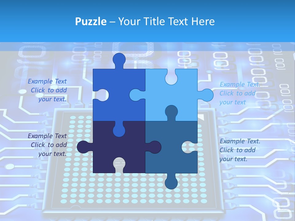 Integrated Digital Information PowerPoint Template