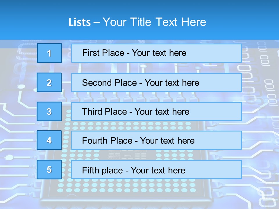 Integrated Digital Information PowerPoint Template