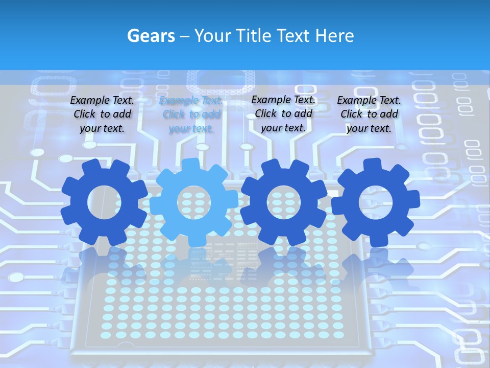 Integrated Digital Information PowerPoint Template