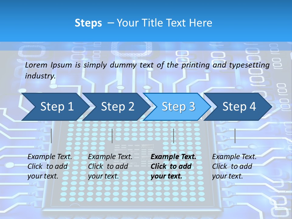 Integrated Digital Information PowerPoint Template