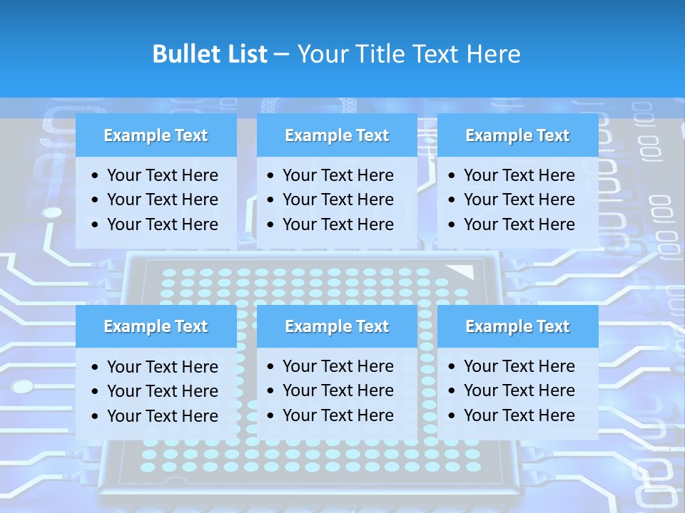 Integrated Digital Information PowerPoint Template