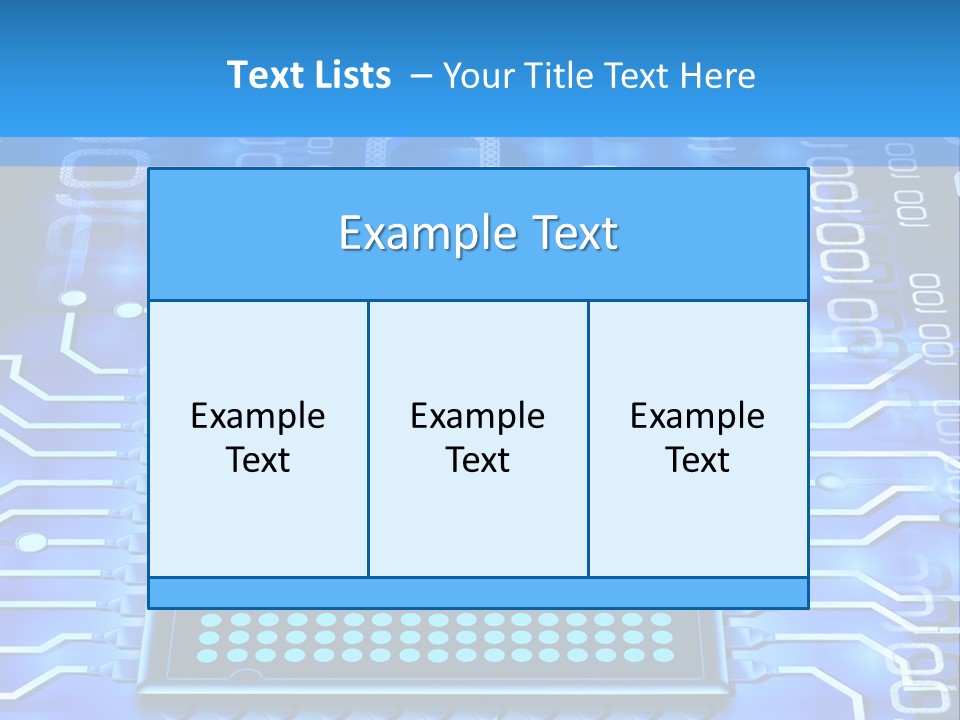 Integrated Digital Information PowerPoint Template