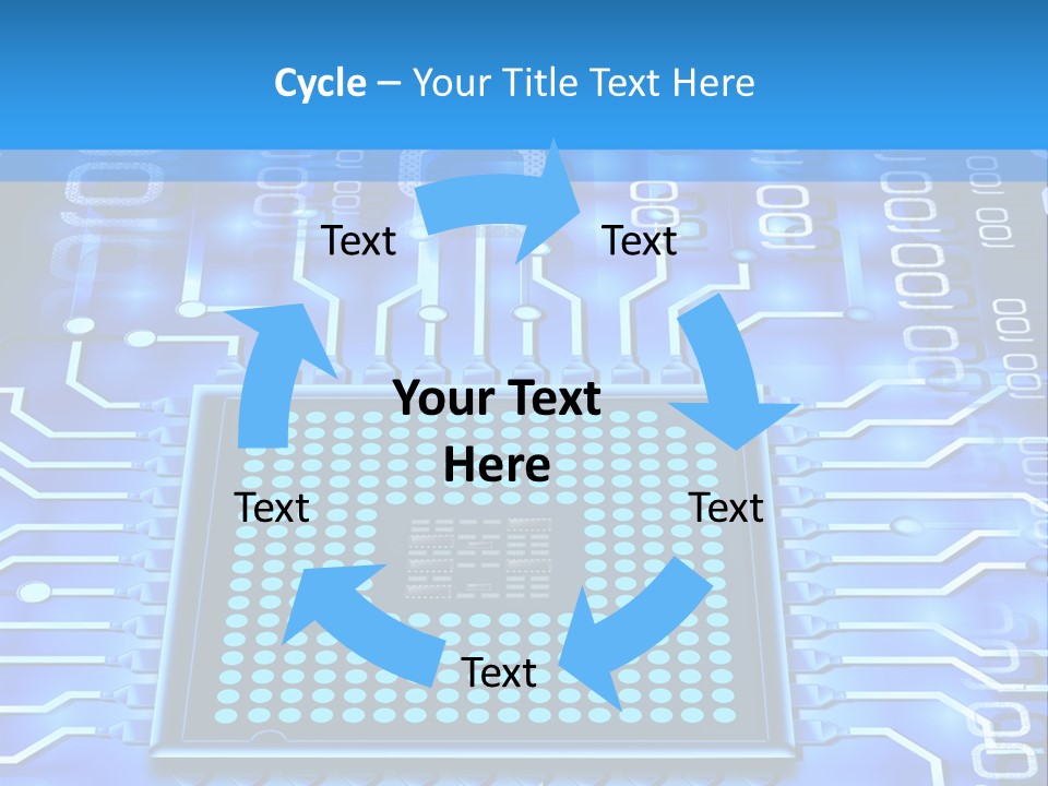 Integrated Digital Information PowerPoint Template