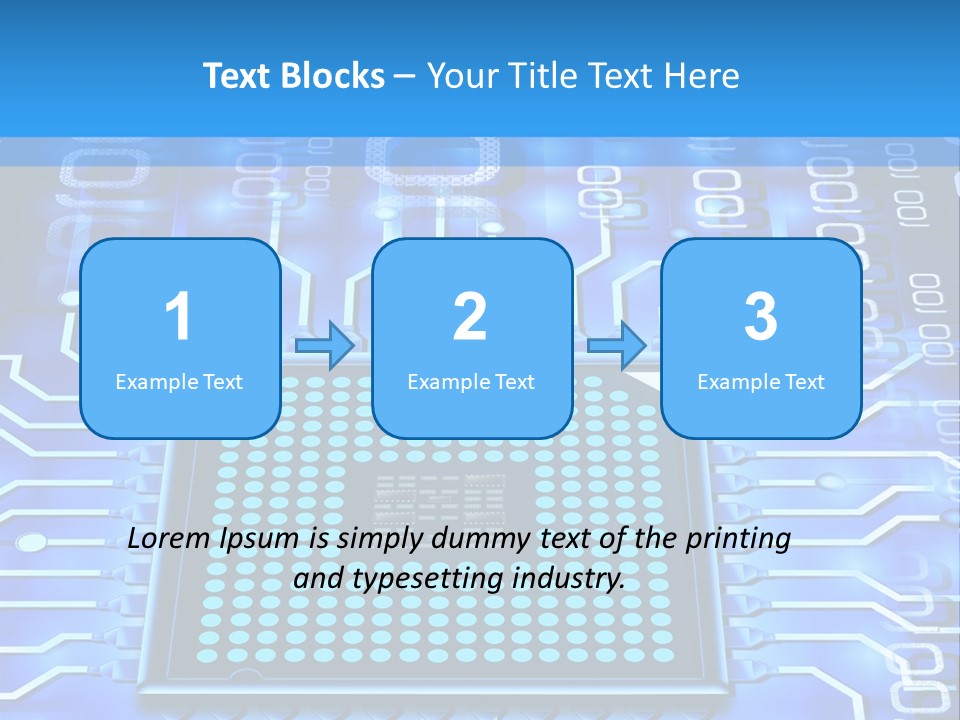 Integrated Digital Information PowerPoint Template