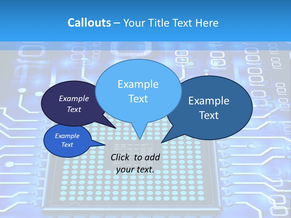 Integrated Digital Information PowerPoint Template