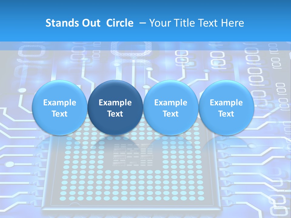 Integrated Digital Information PowerPoint Template