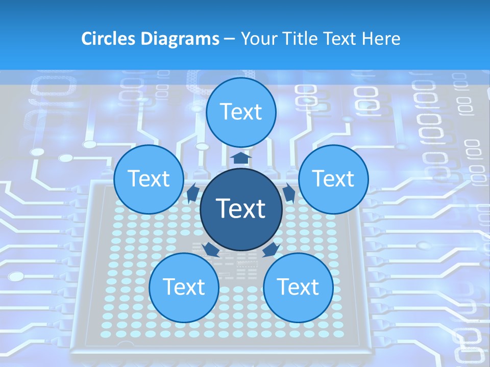 Integrated Digital Information PowerPoint Template