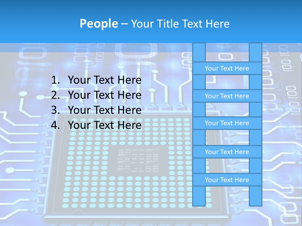 Integrated Digital Information PowerPoint Template