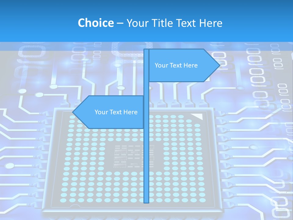 Integrated Digital Information PowerPoint Template
