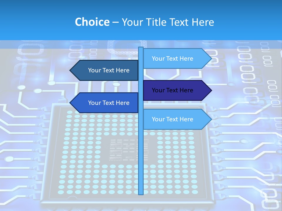 Integrated Digital Information PowerPoint Template