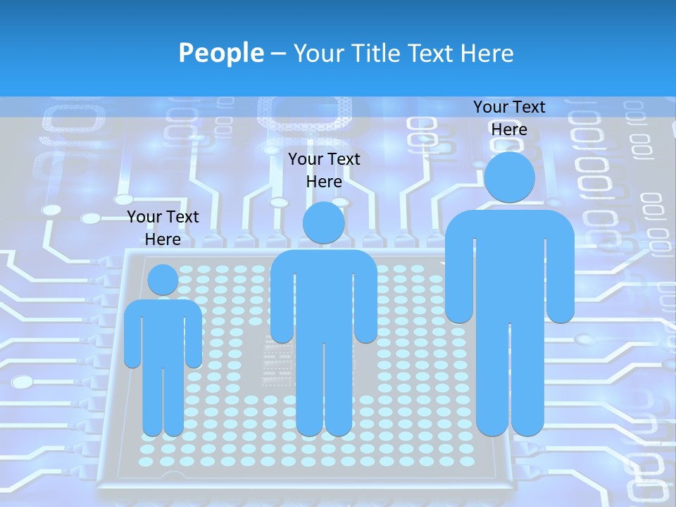 Integrated Digital Information PowerPoint Template