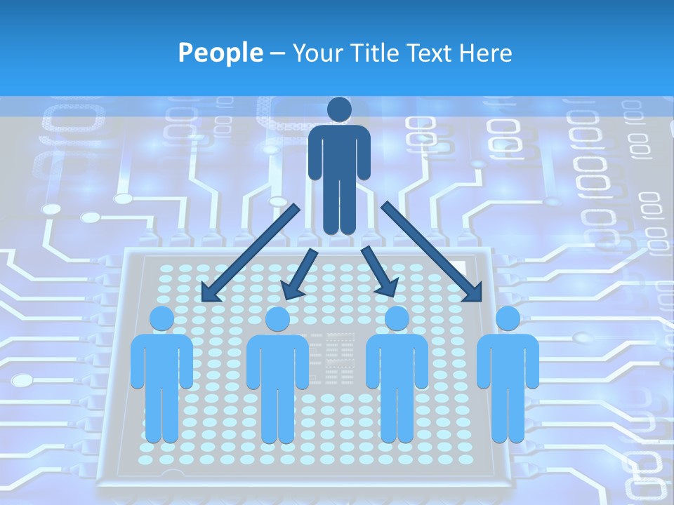 Integrated Digital Information PowerPoint Template