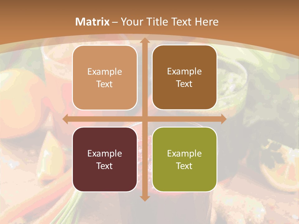 Nutritious Carrot Mix PowerPoint Template