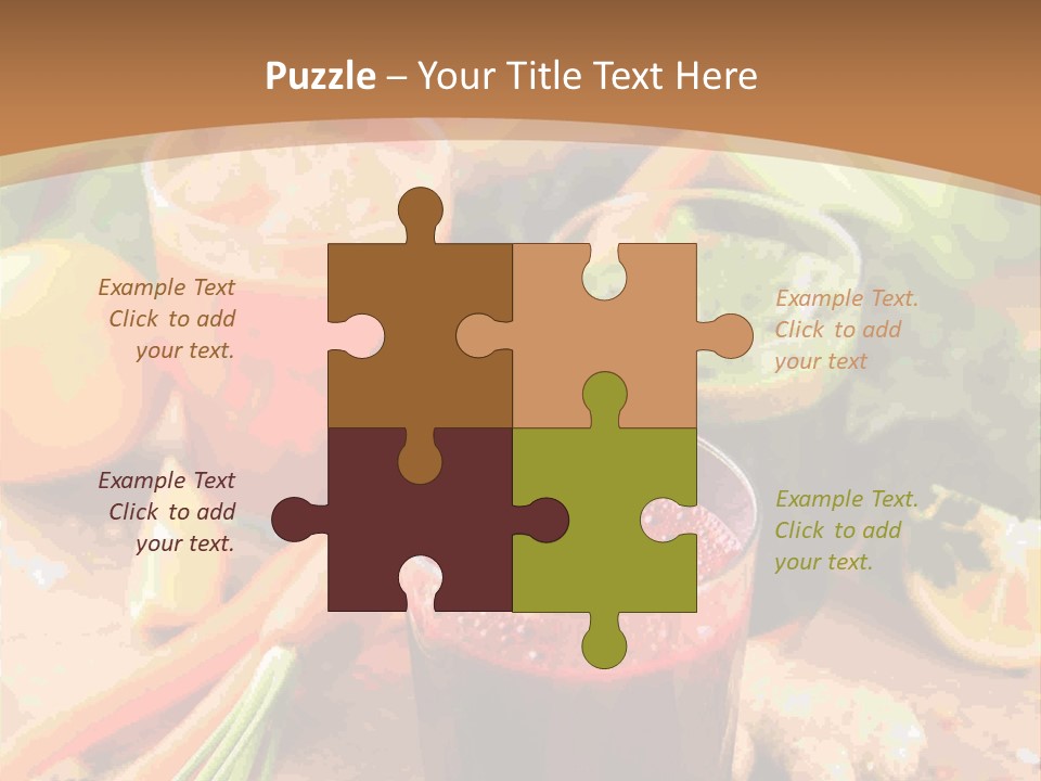 Nutritious Carrot Mix PowerPoint Template