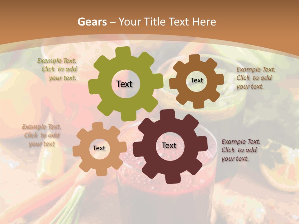 Nutritious Carrot Mix PowerPoint Template