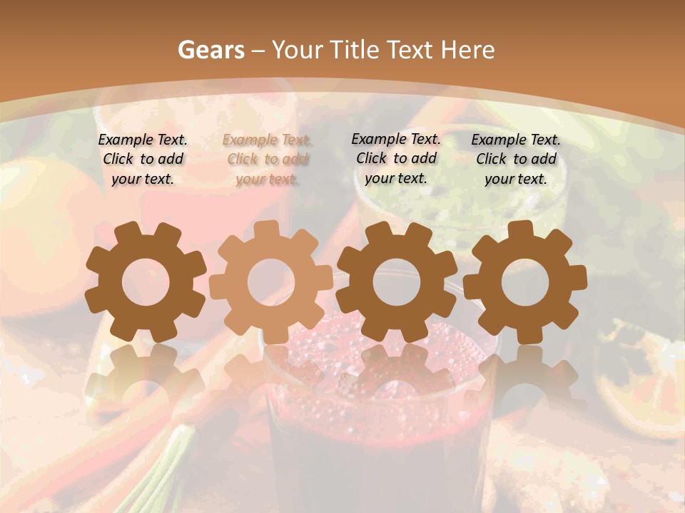 Nutritious Carrot Mix PowerPoint Template