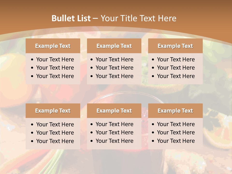Nutritious Carrot Mix PowerPoint Template