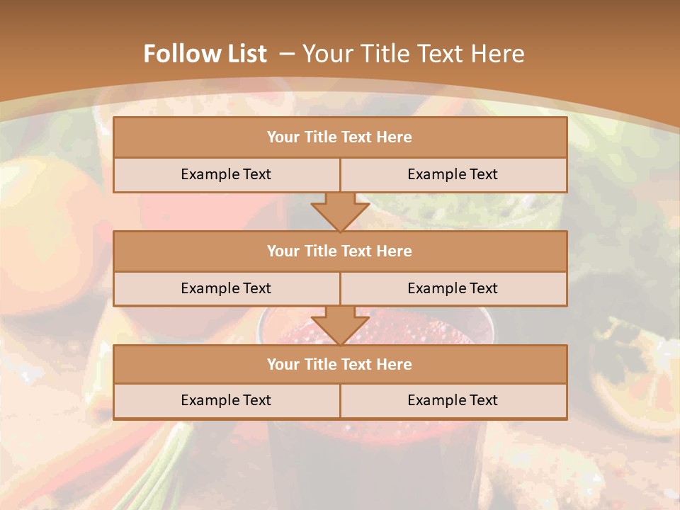 Nutritious Carrot Mix PowerPoint Template