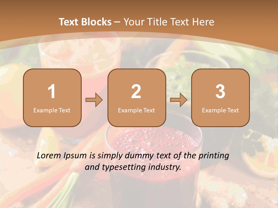 Nutritious Carrot Mix PowerPoint Template