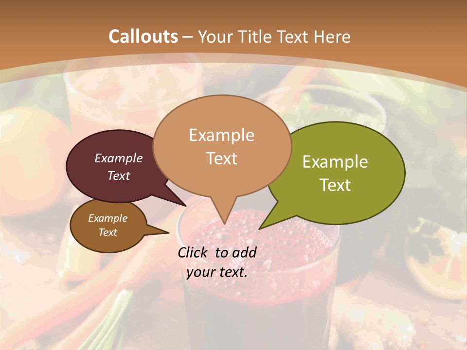 Nutritious Carrot Mix PowerPoint Template
