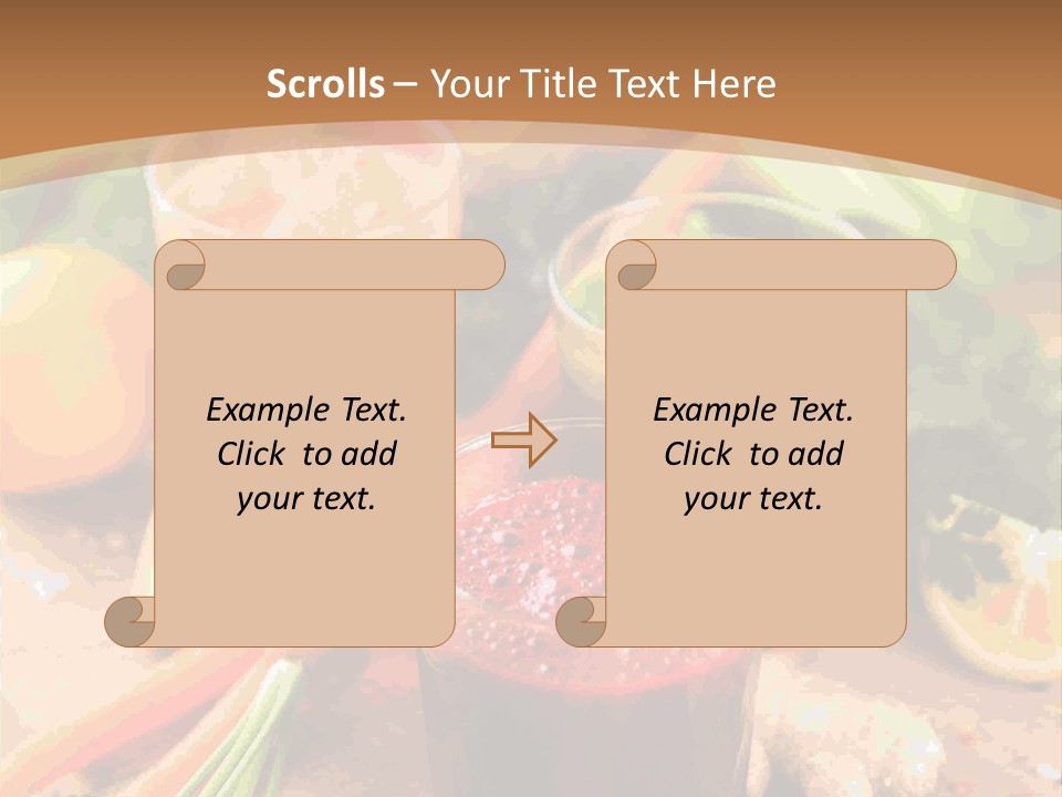 Nutritious Carrot Mix PowerPoint Template