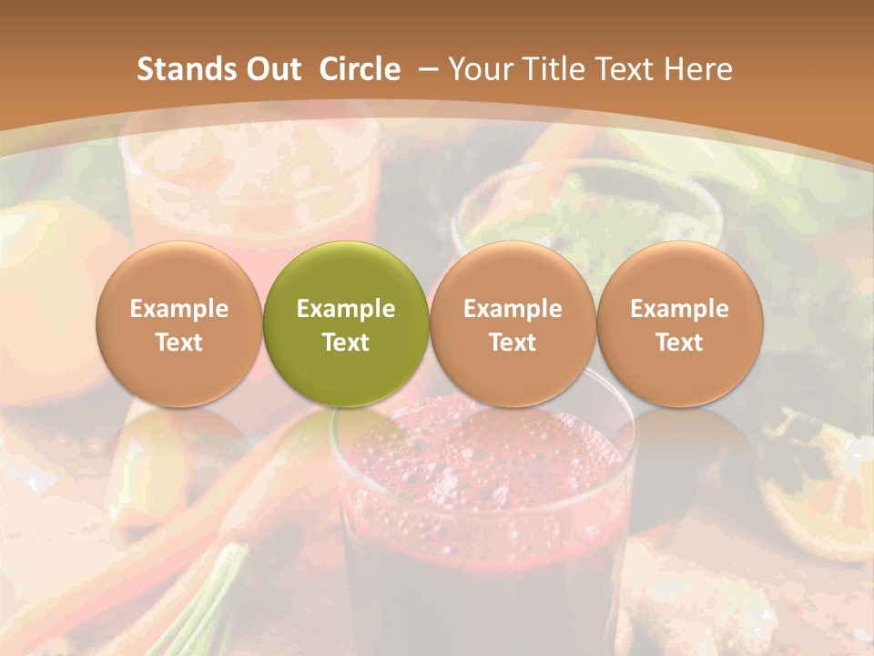Nutritious Carrot Mix PowerPoint Template