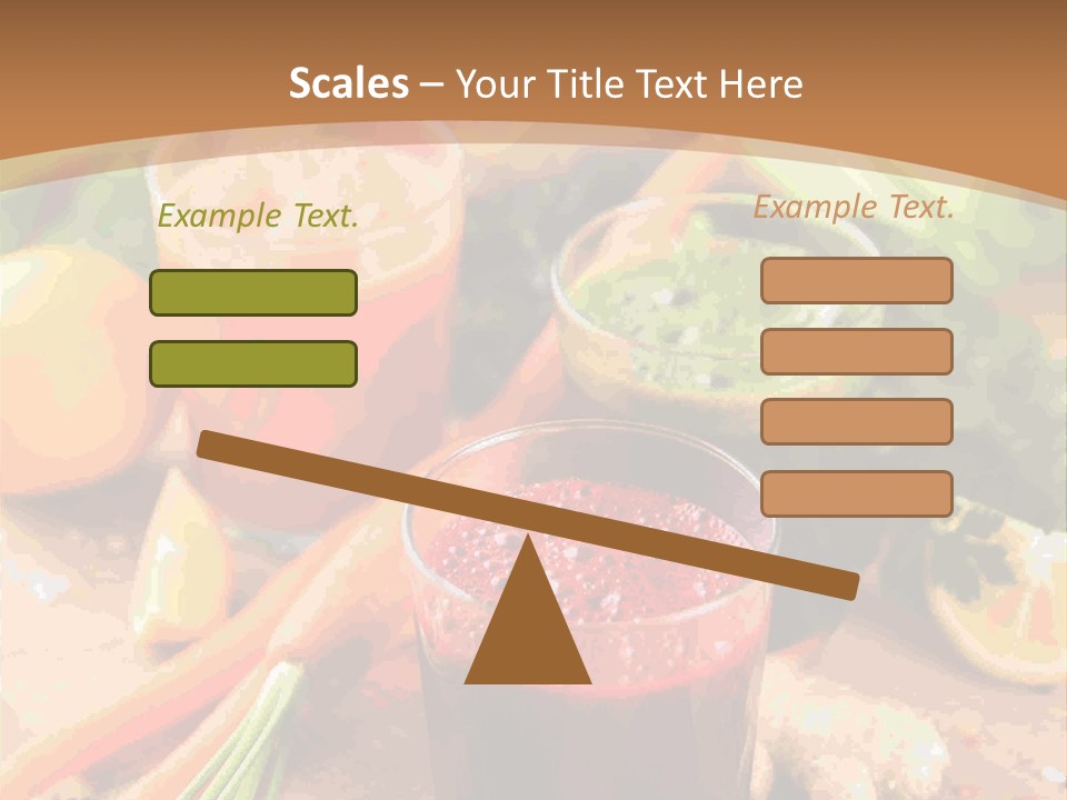 Nutritious Carrot Mix PowerPoint Template