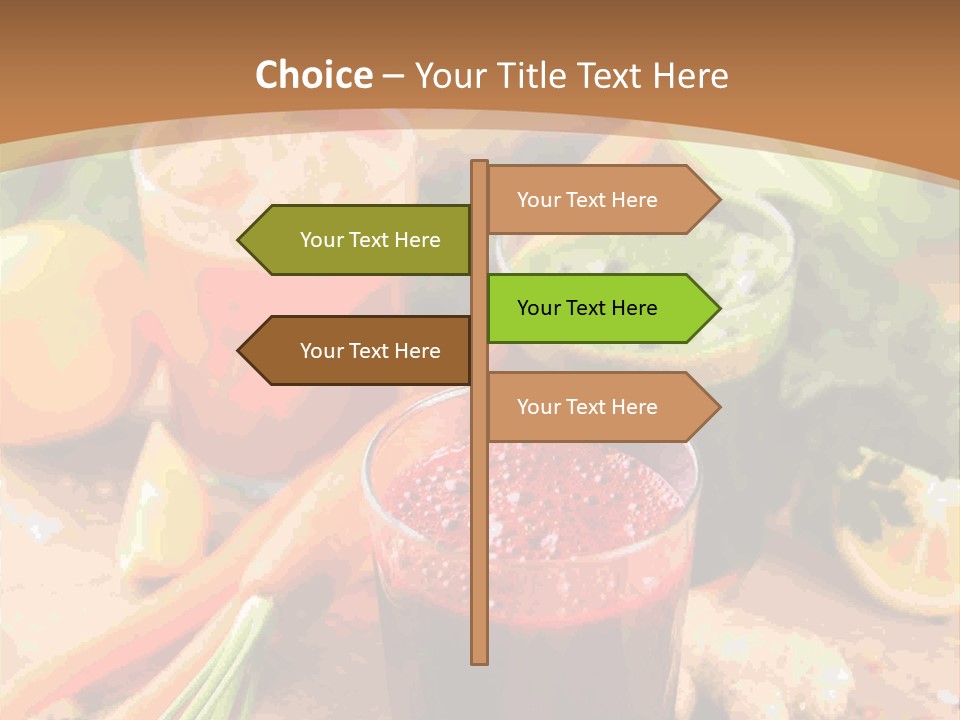 Nutritious Carrot Mix PowerPoint Template
