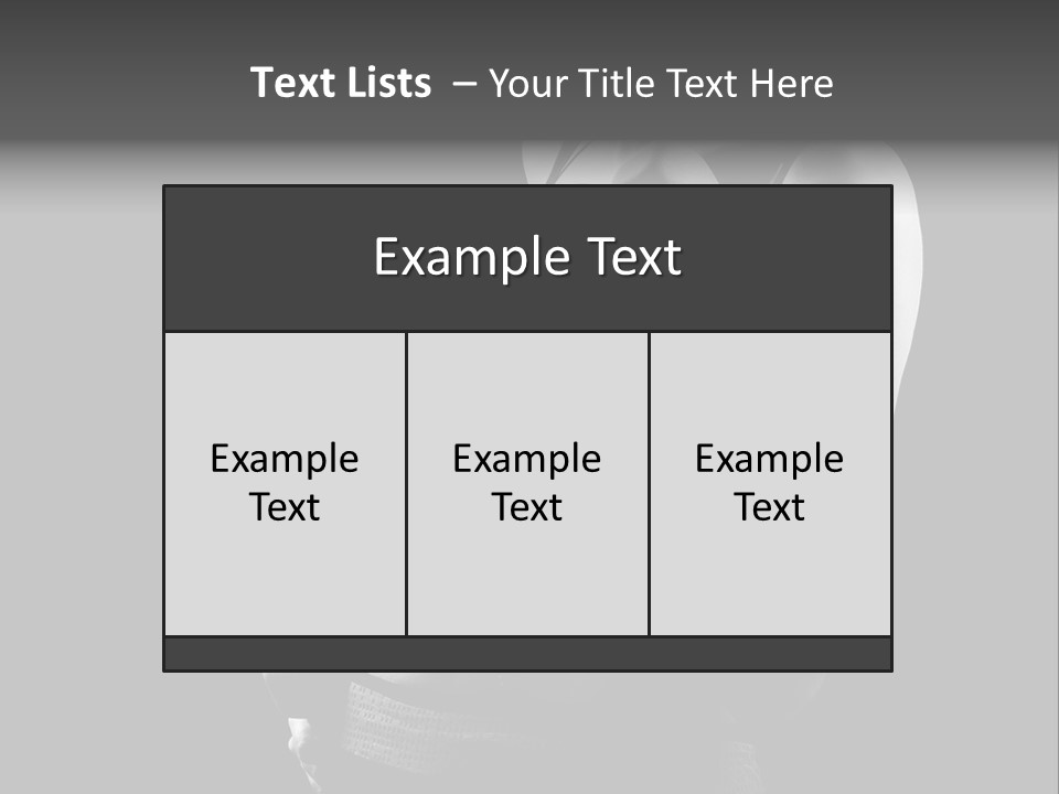 Strong Gym Person PowerPoint Template