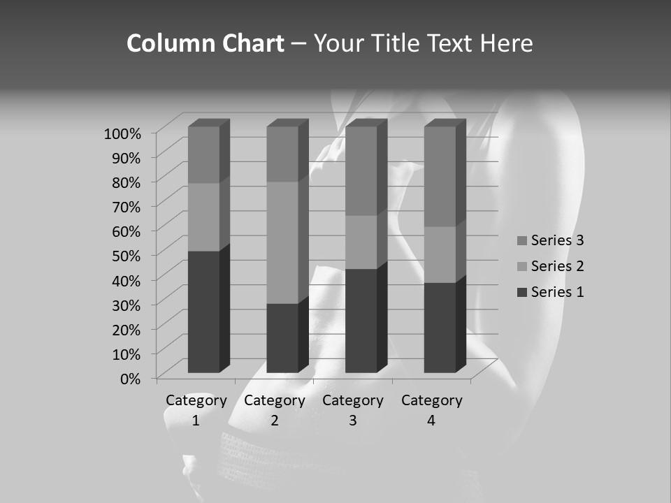 Strong Gym Person PowerPoint Template