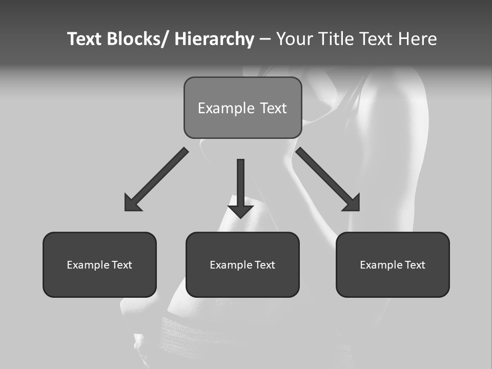 Strong Gym Person PowerPoint Template