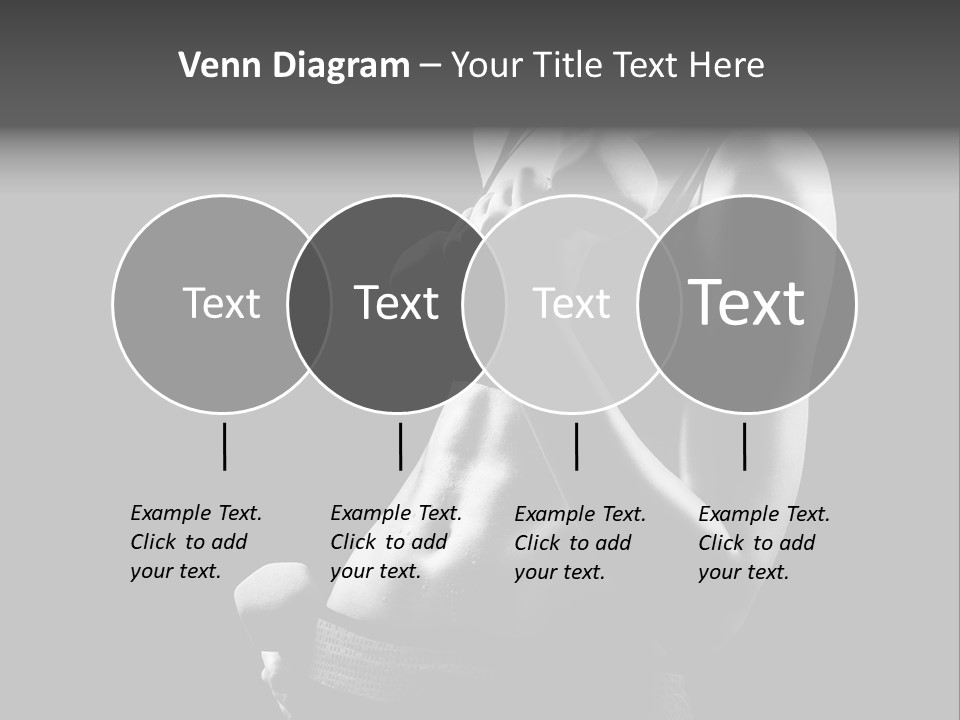 Strong Gym Person PowerPoint Template