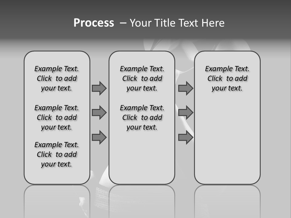 Strong Gym Person PowerPoint Template