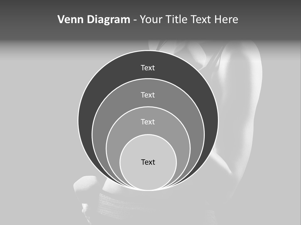 Strong Gym Person PowerPoint Template