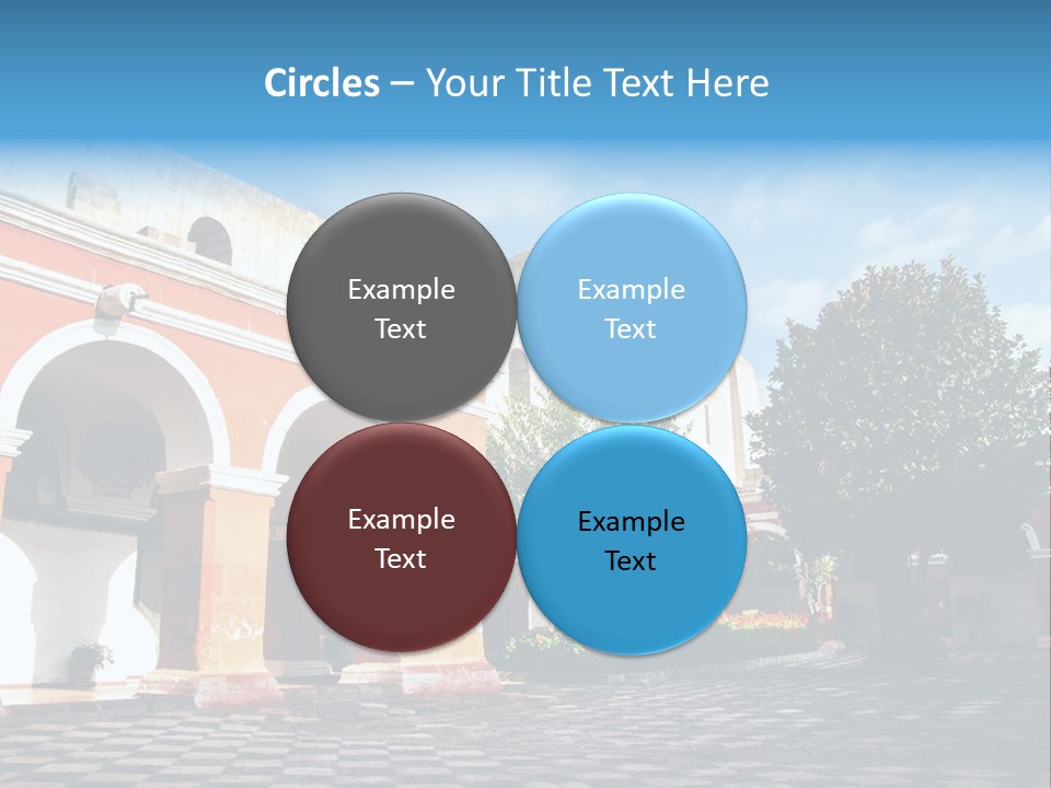 Row Arch Religion PowerPoint Template
