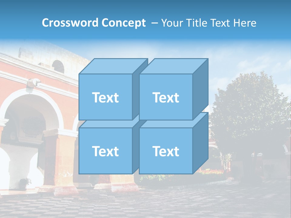Row Arch Religion PowerPoint Template