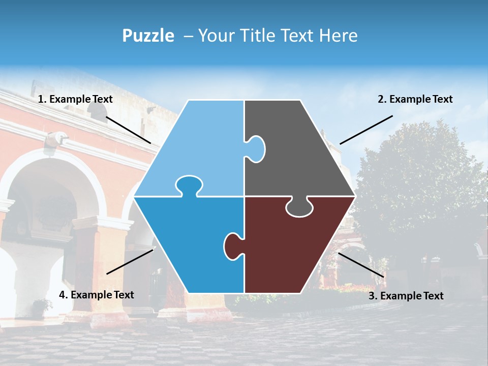 Row Arch Religion PowerPoint Template