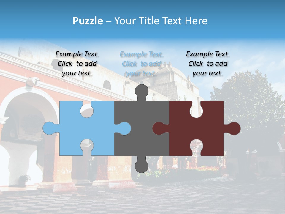 Row Arch Religion PowerPoint Template