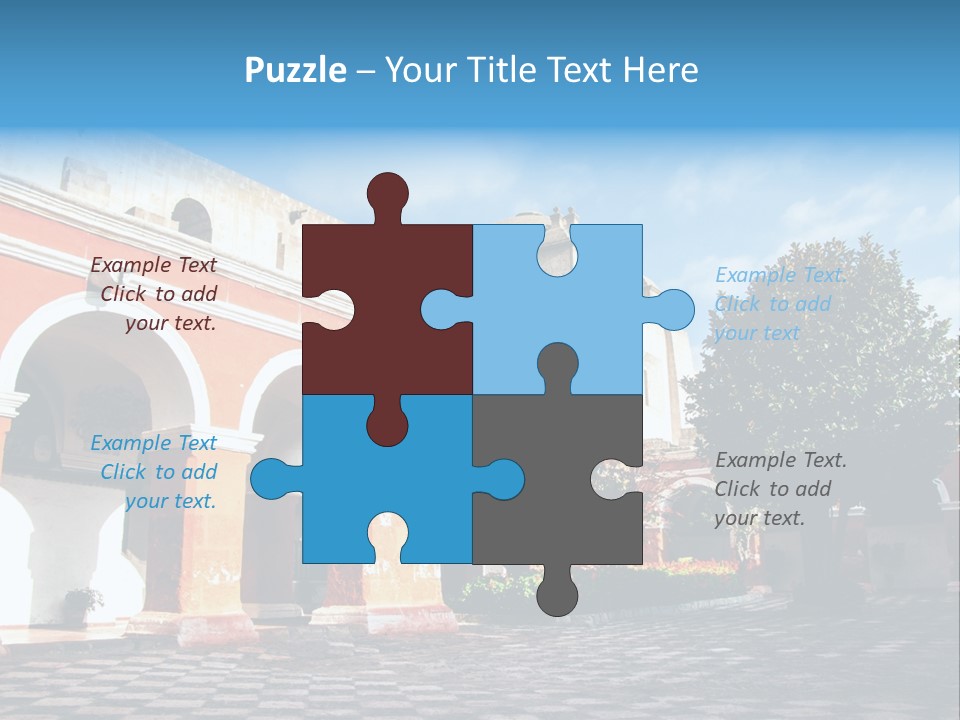 Row Arch Religion PowerPoint Template